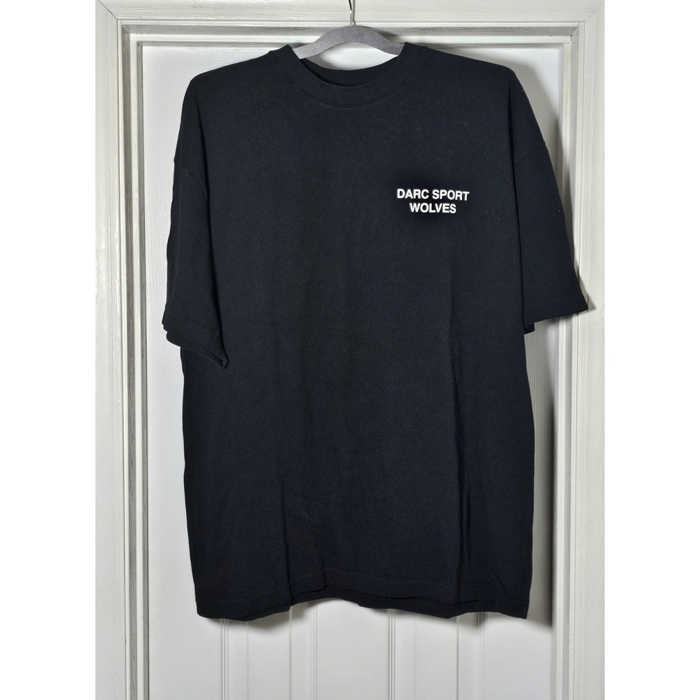 Darc Sport Wolves Premium Black Short Sleeve Tee Shirt  Bushido Code Size Large